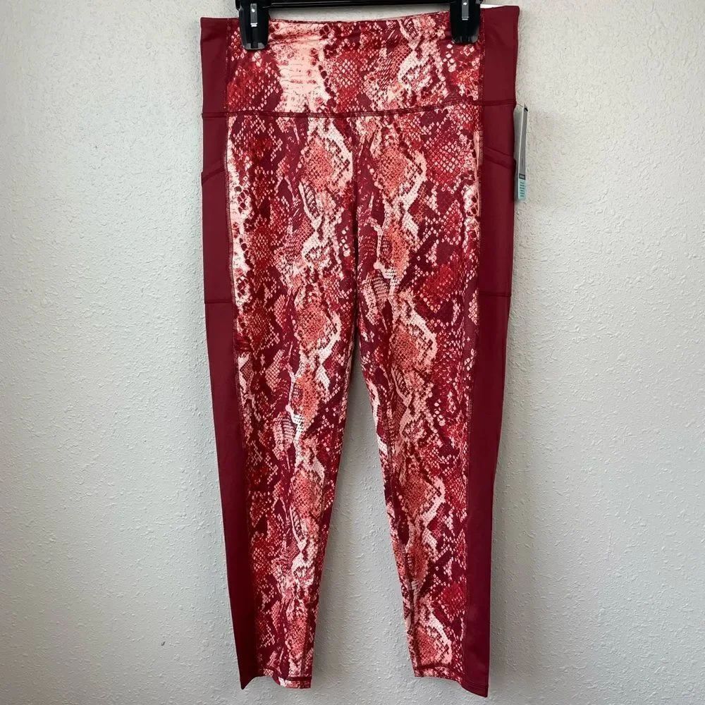 NWT Ideology High Rise 7/8 Length Athletic Leggings Size L